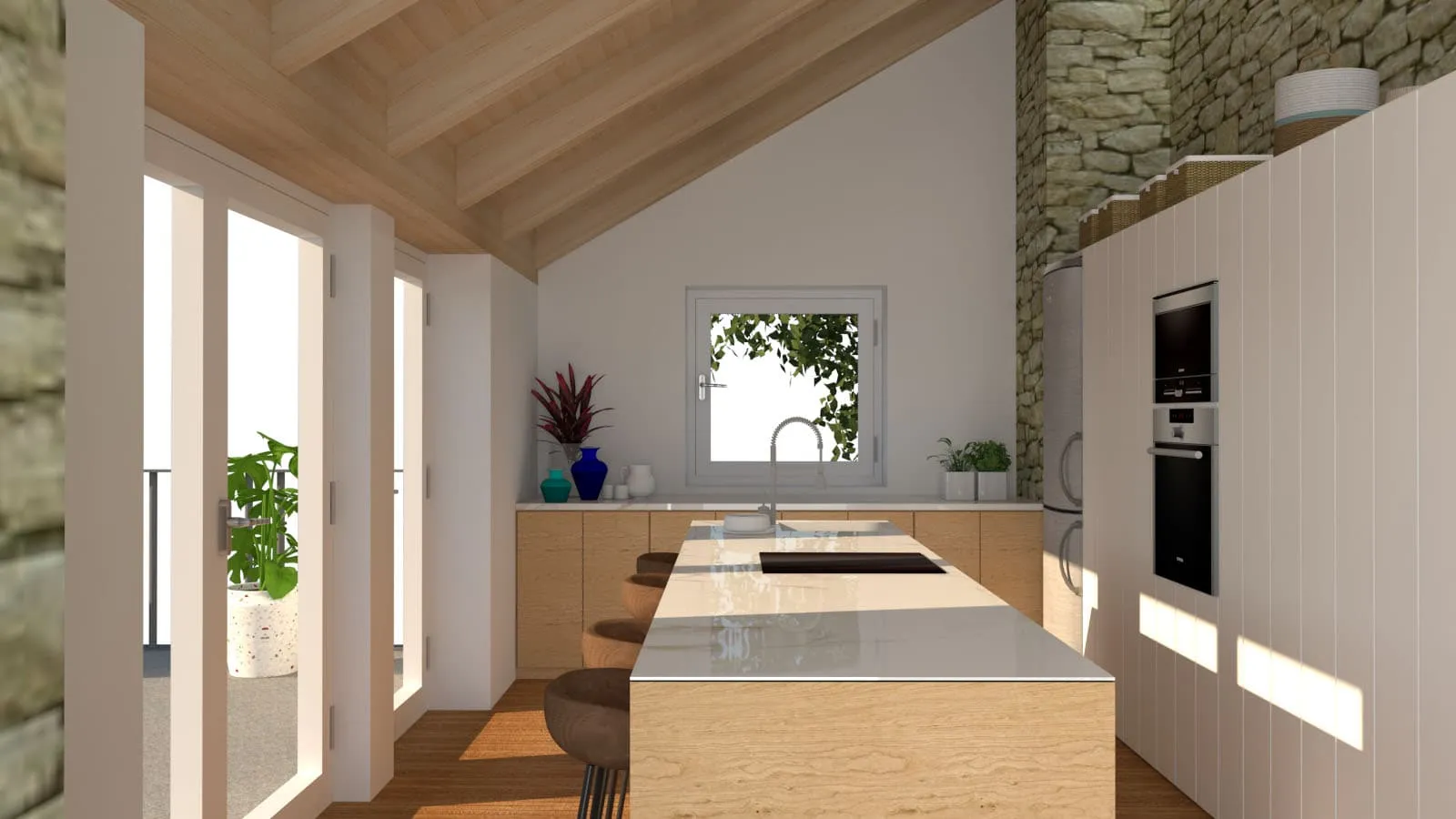 Rehabilitación de vivienda tradicional en O Candán
