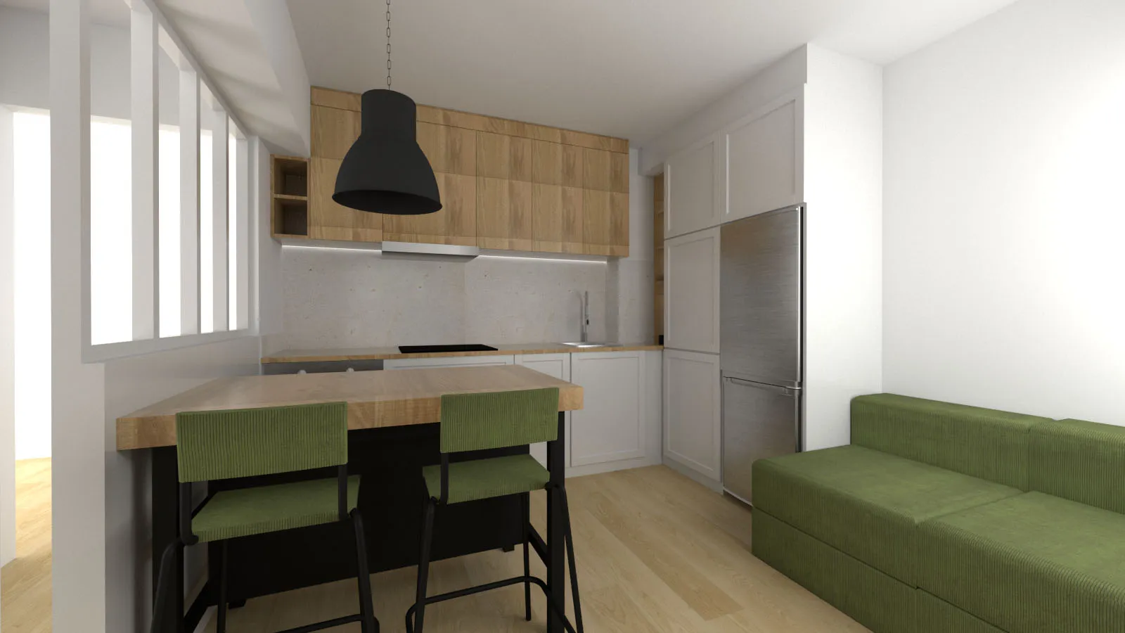 Diseño interior para reforma de apartamento