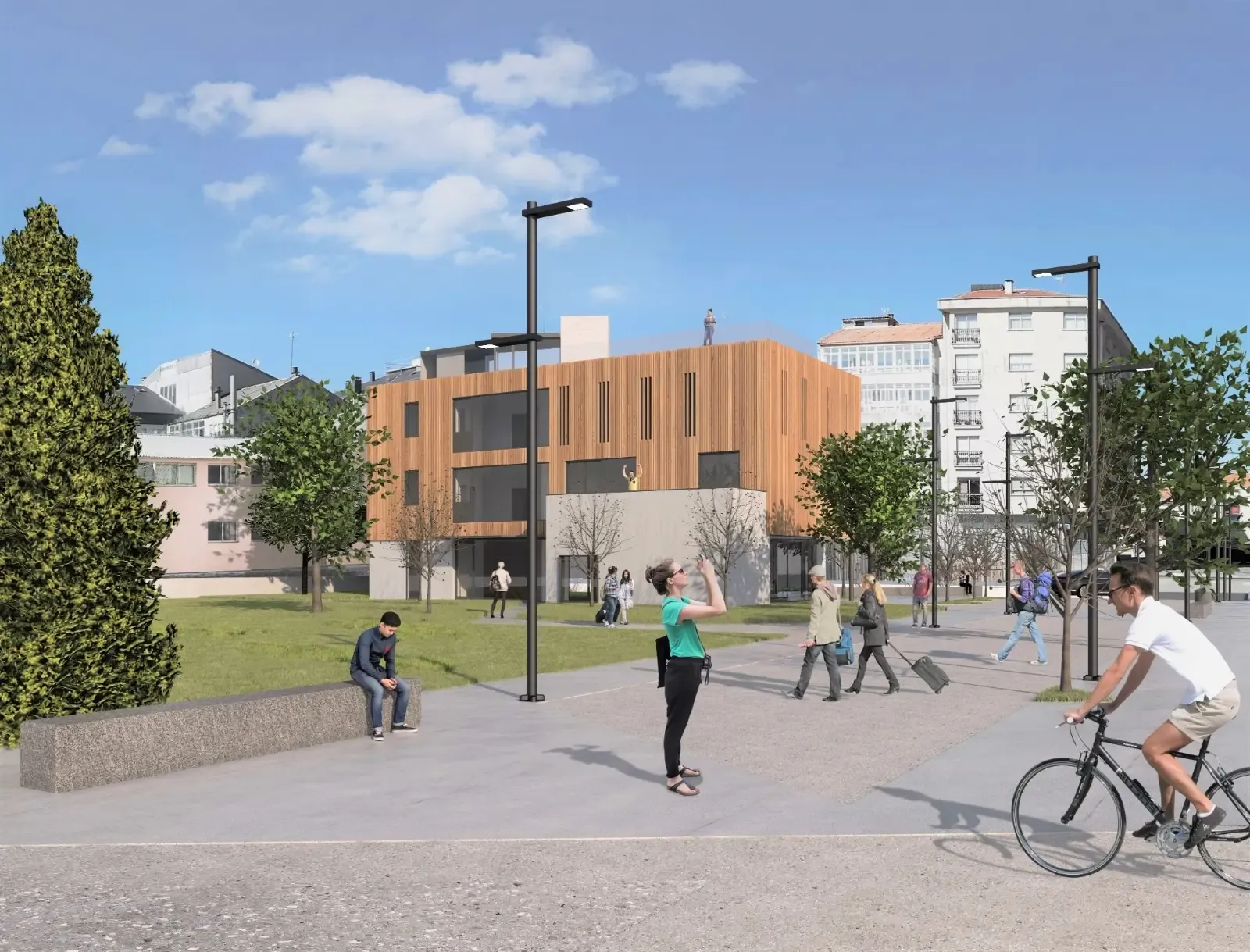 Proyecto de albergue en la calle Manuel Rivero